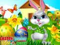 Jeu Puzzle d'oeufs de lapin de Pâques  en ligne