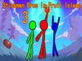 Jeu Stickman Bros dans l'île aux fruits 3  en ligne