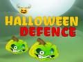 Jeu Défense d'Halloween  en ligne
