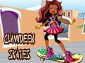 Jeu Patins Clawdeen en ligne Jeu Patins Clawdeen en ligne