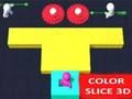 Jeu Tranche de couleur 3d  en ligne