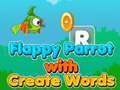 Jeu Flappy Parrot avec créer des mots  en ligne