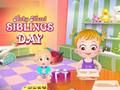 Jeu Bébé Hazel : Journée des frères et sœurs en ligne Jeu Bébé Hazel : Journée des frères et sœurs en ligne