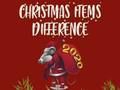 Jeu Différences d'articles de Noël  en ligne