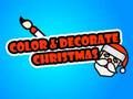 Jeu Colorier et décorer Noël  en ligne