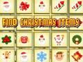 Jeu Trouver des articles de Noël  en ligne