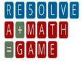 Jeu Résoudre un jeu mathématique  en ligne