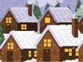 Jeu Différence de la ville de Noël  en ligne