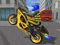 Jeu Simulateur de course de moto de police  en ligne