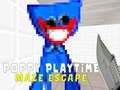 Jeu Évasion du labyrinthe de Poppy Playtime  en ligne