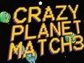Jeu Fou planète match 3  en ligne
