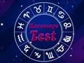 Jeu Test d'horoscope  en ligne