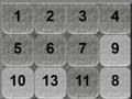 Jeu Numéros coulissants classiques  en ligne