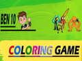Jeu Ben 10 Coloriage  en ligne