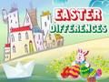 Jeu Différences de Pâques  en ligne