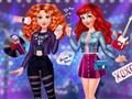 Jeu Spectacle de rock des princesses rousses  en ligne