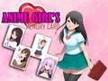 Jeu Carte mémoire Anime Girls  en ligne