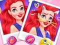 Jeu Déformation du visage des princesses  en ligne