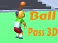 Jeu Passe de balle 3D  en ligne