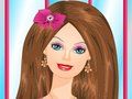 Jeu Maquillage de fête Barbie  en ligne