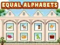 Jeu Alphabets égaux  en ligne