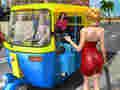 Jeu Véritable promenade en pousse-pousse  en ligne
