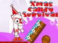 Jeu Survie des bonbons de Noël  en ligne