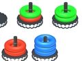 Jeu Match de pile : jeu de cerceau de couleurs  en ligne