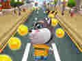 Jeu Course du lapin de Noël  en ligne