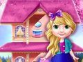 Jeu Décoration de maison de poupée princesse  en ligne