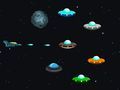 Jeu Tireur spatial OVNI  en ligne