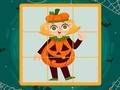 Jeu Puzzles d'Halloween  en ligne
