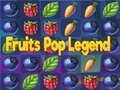 Jeu Légende des fruits pop  en ligne