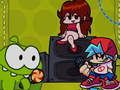 Jeu Friday Night Funkin VS Om Nom de Cut The Rope  en ligne