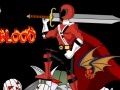 Jeu Power Rangers Samurai Halloween Blood  en ligne