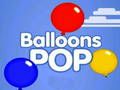 Jeu Ballons Pop  en ligne