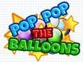 Jeu Pop Pop les ballons  en ligne