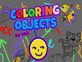 Jeu Objets à colorier pour les enfants  en ligne