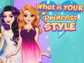 Jeu Quel est votre style de princesse  en ligne