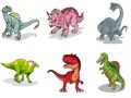 Jeu Cartes Dino  en ligne