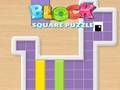Jeu Puzzle carré de bloc  en ligne