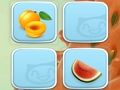 Jeu Souvenir de fruits  en ligne