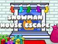 Jeu Évasion de maison de bonhomme de neige  en ligne
