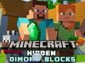 Jeu Blocs de diamants cachés Minecraft  en ligne