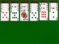 Jeu Solitaire araignée dorée  en ligne