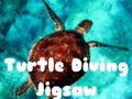 Jeu Puzzle de plongée des tortues  en ligne