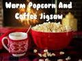 Jeu Puzzle de pop-corn chaud et de café  en ligne