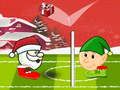 Jeu Football de tête d'hiver du Père Noël  en ligne