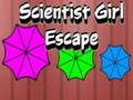 Jeu Fuite d'une fille scientifique  en ligne