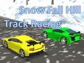 Jeu Neige, chute, colline, piste, course  en ligne
